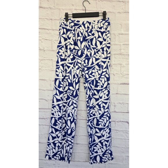 Calvin Klein Women's Dress Trouser Pants Linen Blend Size Small Pull on Comfort - Picture 2 of 10